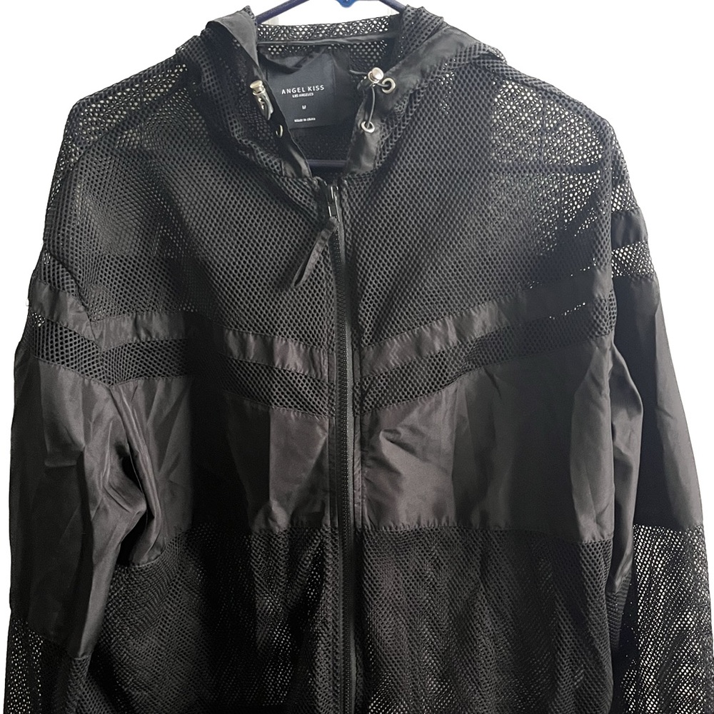 Angel kiss blk mesh 🧥